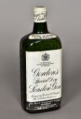 A vintage pre-War bottle of Gordon's Special Dry London Gin With spring cap.