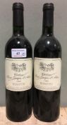 Chateau Saint Jacques d'Albas Minervois, 1999 Two bottles.