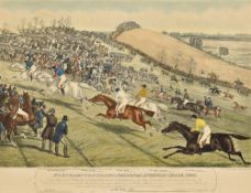 CHARLES HUNT (1803-1877) British Northampton Grand National Steeplechase 1840,