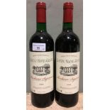 Chateau Mayne-Graves Bordeaux Superieur, 2004 Two bottles.