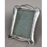 A George V silver photograph frame, hallmarked Birmingham 1920,