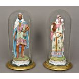 A pair of 19th century Continental bisque porcelain figures - WITHDRAWN CONDITION