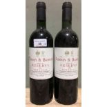 Corney & Barrow Bordeaux, 2005 Reserve Two bottles.