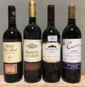 Marques de Carano Carinena Reserva, 2006 Single bottle; together with Primicia Rioja Crianza, 1996,