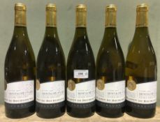 Blason de Bourgogne Montagny Premier Cru Cuvee Speciale Five bottles.