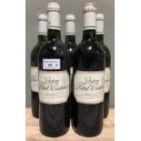 Chateau Haut-Castenet Bordeaux, 1994 Five bottles.