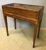 A late 18th/early 19th century inlaid ma