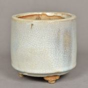 A Chinese porcelain censor With allover