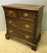 A 19th century mahogany chest of drawers