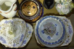 A quantity of Victorian decorative ceramics,