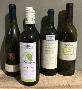 Five bottles of French White, Le Chalutier Touraine Sauvignon 2000,