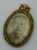 An unmarked photo locket