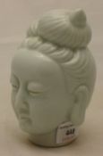 A blanc de chine Guanyin bust