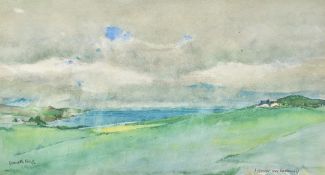 KENNETH BONE (20th century) British (AR) A Shower Over Galloway Watercolour Signed and titled 64 x