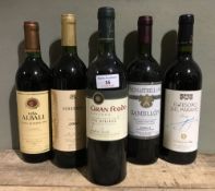 Six bottles of Spanish Red, Vina Albali Valdepenas Reserva 1995,