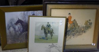 A print after Munnings,