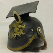 An early military helmet,