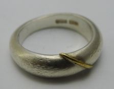 A Collette Waudby silver ring