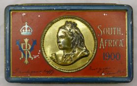 A Queen Victoria Boer War tin
