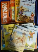 A quantity of children's books, including Enid Blyton,