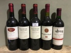 Five bottles of French Red, Winter Hill Vin De Pays D'Oc 2003,