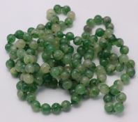 A string of jade beads