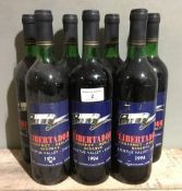 Libertador Cabernet-Merlot Reserve, Lontue Valley Chile, 1994,