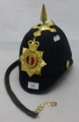 A Royal Electrical and Mechanical Engineers helmet