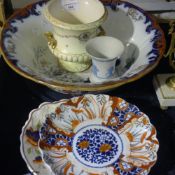 A Crown Devon Campana vase and a quantity of decorative china