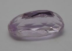 A kunzite stone