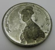 A Victorian commemorative medallion