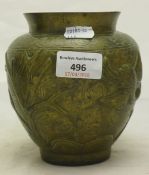 A Chinese bronze vase