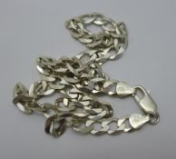 A gentleman's silver chain