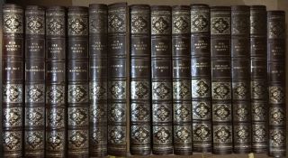A quantity of Walter Scott volumes
