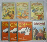 Seven 1950s and 1960s girls annuals,