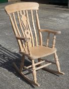 A modern rocking chair