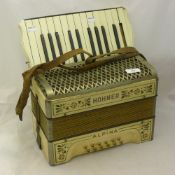 A Hohner Alpina accordion