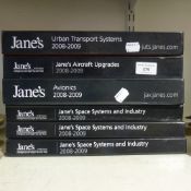 Six editions of Jane's, including: Avionics,