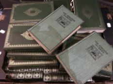 A large quantity of Charles Dickens novels