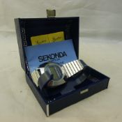 A 1970s Sekonda Quartz LCD watch