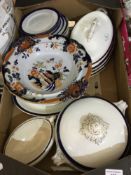 A quantity of Victorian china