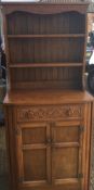 A modern oak dresser