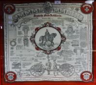 A German military instructions Handkerchief No.