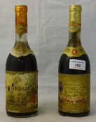 Two bottles of Tokaji Asku wine