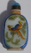 A Chinese snuff bottle