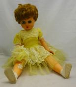 A vintage talking doll