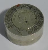 A Chinese coin set box