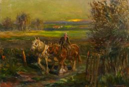 GEOFFREY MORTIMER (1895-1986) British (AR) The End of a Working Day;