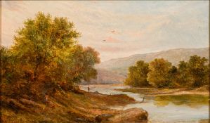 JOHN HENRY BOEL (19th/20th century) British Afon Llugwy, N.