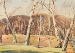 PERCY HAGUE JOWETT (1882-1955) British (AR) Chantemesle Landscape Watercolour Dated 6.4.